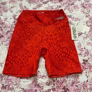 NWT PSD Bold Red Graphic Shorts